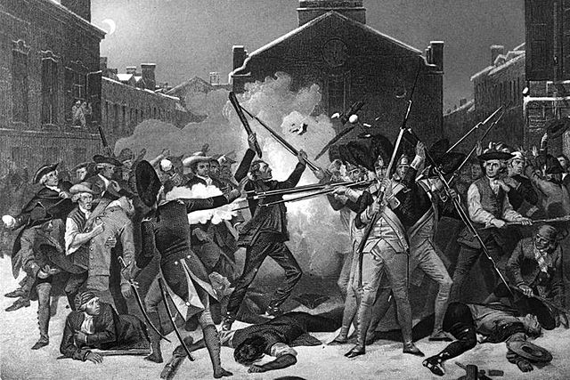 a non-biased Boston Massacre description