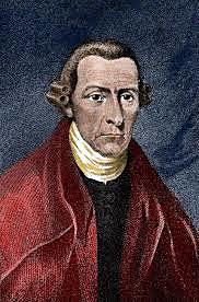 Patrick Henry gives famous speech