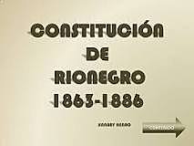 1863: Constitución de Río negro