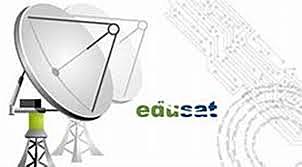 Llegada de la señal satélite en México para la educación.