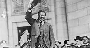 Theodore Roosevelt becomes president