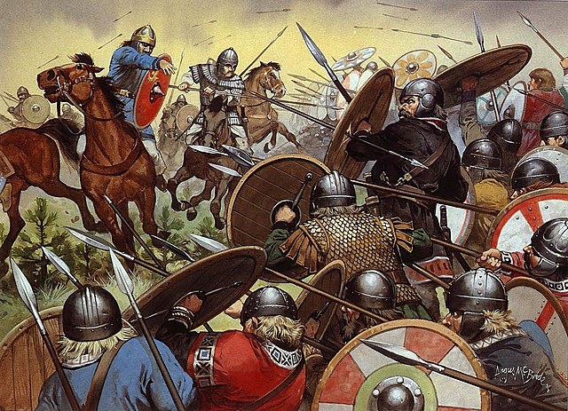 Invasiones germanas.