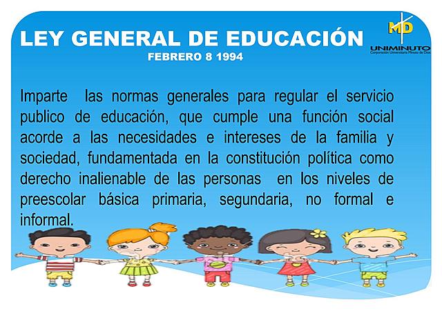 1994 Ley General de Educación