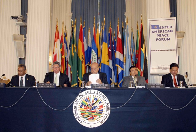 El Foro Interamericano de Paz