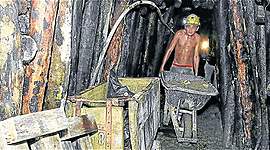 Timeline: explotación de la minería (MARMATO CALDAS)