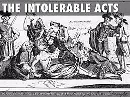 The Intolerable Act