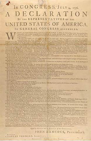 Declaration of Independence