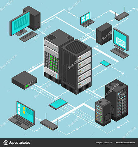 Primeras computadoras conectadas.