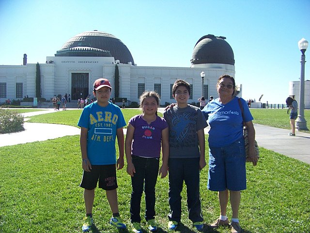 Visitando el observatorio Griffith, Los Angeles