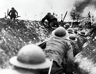 US enters world war one