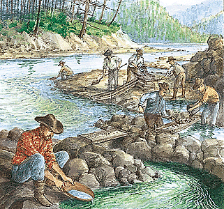 Gold Rush (January 24, 1848- 1855)