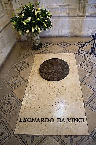 tumba de Leonardo Da Vinci
