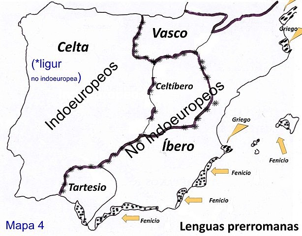 la lengua prerromana