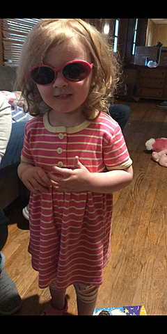 My baby sister was born.