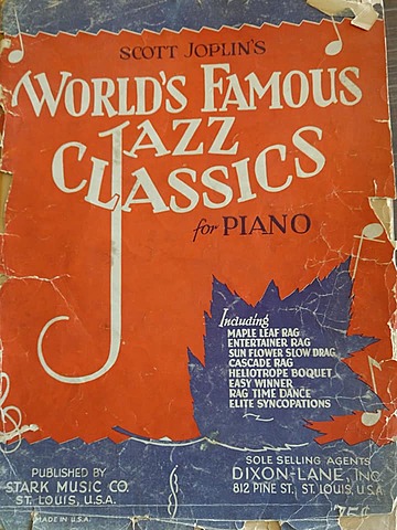 Stark Music Co issues Joplin Rags as "Classics of Jazz"