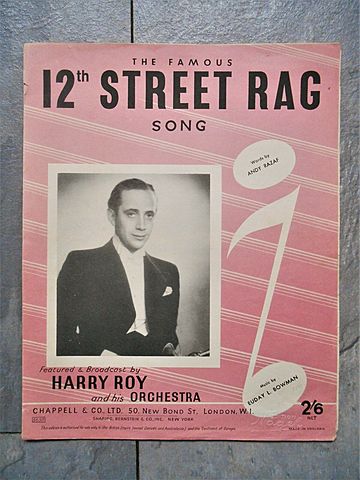 Twelfth Street Rag recorded by Harry Roy