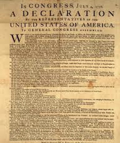 The Declaration of Independence
