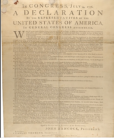 Declaration of Independence