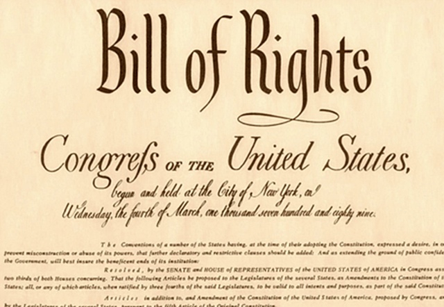 Bill Of Rights passed