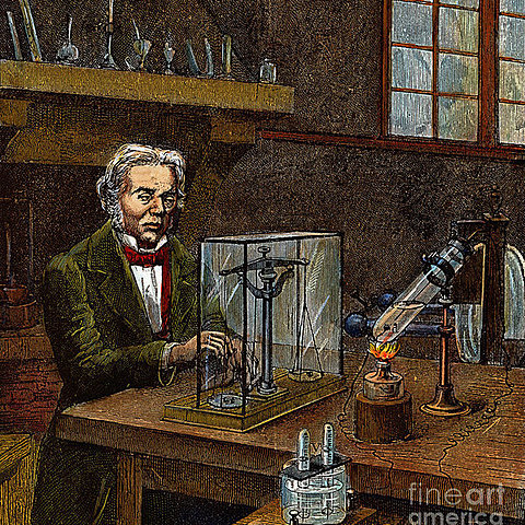 Inducción electromagnética de Michael Faraday  (1791-1867)