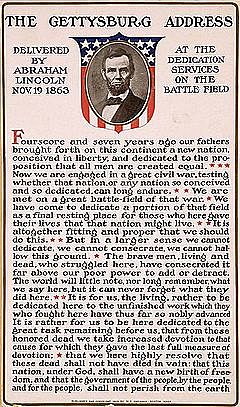 Gettysburg Address