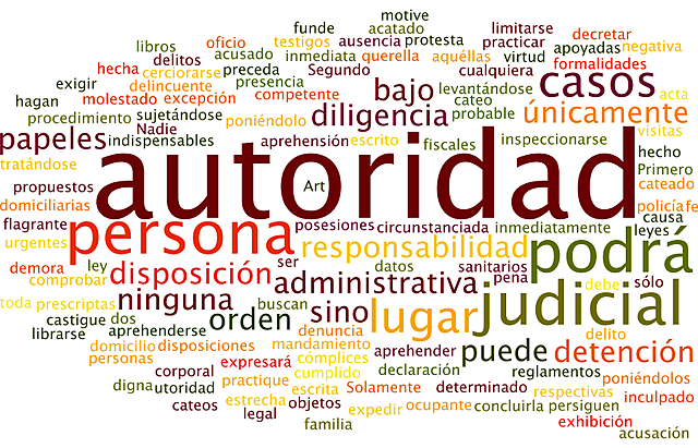 Reforma al articulo 16 constitucional