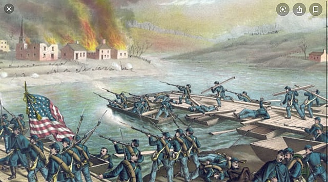 Battle at Gettysburg