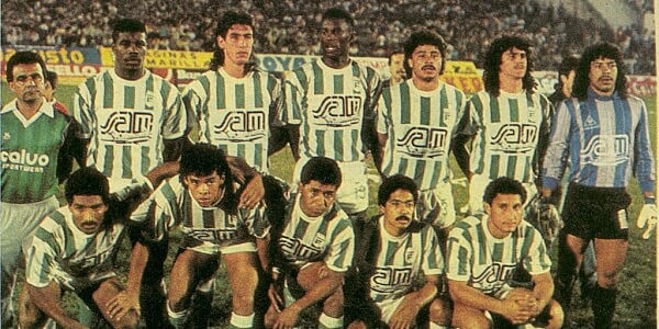 First Colombian team champion of the liberating cup