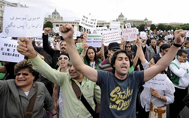 PROTESTA EN IRÁN