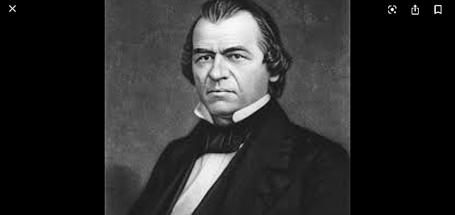 Andrew Johnson takes office.