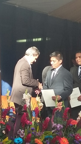 Graduación de Diversificado.