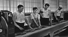 Timeline: Línea del tiempo psicología del trabajo