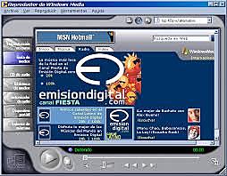 Se incorpora el servicio de audio y vídeo a la web.