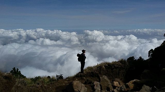 Subiendo mi primer volcán