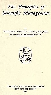 Principies of scentific manegement
