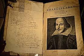 Publication of Shakespeare's First Folio
