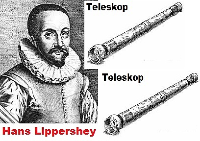 Telescopio  (Hans Lippershey) 1608