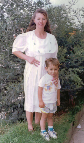 Mi Mamita y Mi hermanito!!