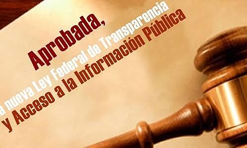 LEY FEDERAL DE ACCESO A LA INFORMACIÓN PÚBLICA GUBERNAMENTAL