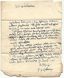 Leibniz teniendo veinte años