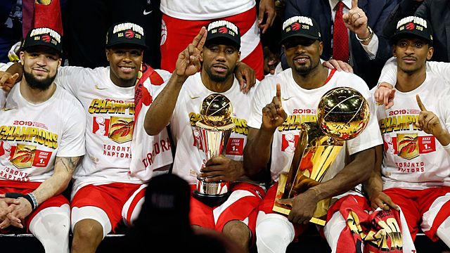 Raptors Winning the Championship