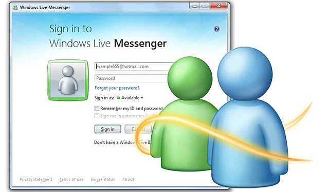 Lanzamiento de MSN Messenger
