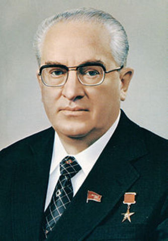 Yuri Andropov Becomes Leader of The USSR