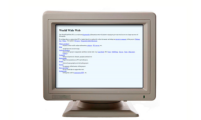 Nace la primera página web