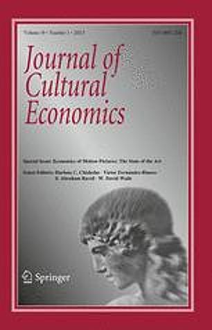 Journal of Cultural Economics (JCE)