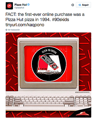 pizza vendida online