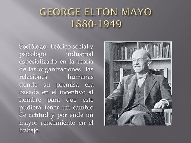 Escuela de las relaciones humanas