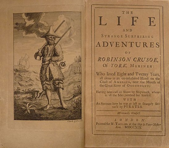 Robinson Crusoé, de Daniel Defoe