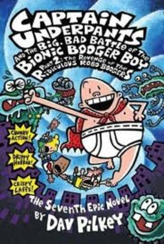 captain underpants bionic booger boy