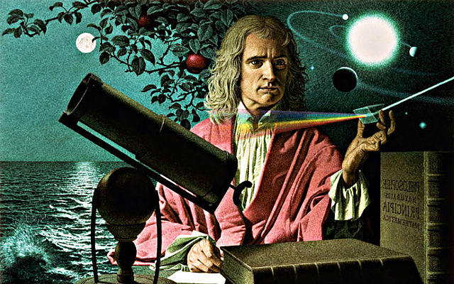 Muerte de Isaac Newton.